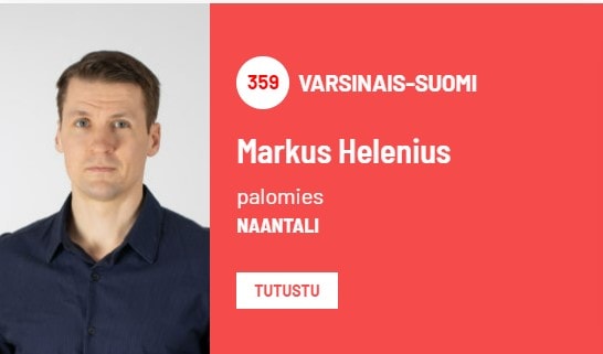Helenius Markus aluevaaliehdokas 20220121