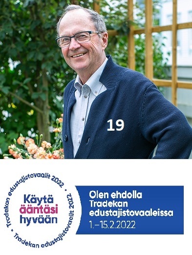 Mikko Rönnholm ehdokas Tradekan vaaleissa 20220127