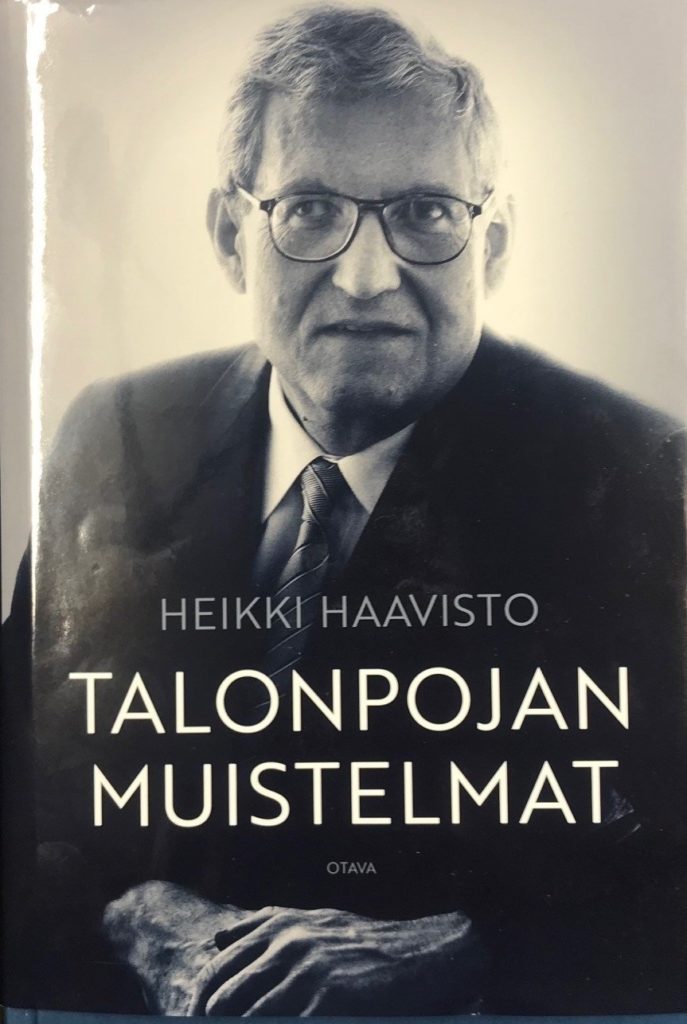 Heikki Haavisto Talonpojan muistelmat kansikuva 20230116