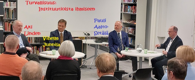 Turvallisuus Aki Linden, Vilhelm Junnila, Pauli Aalto-Setäl 20230321