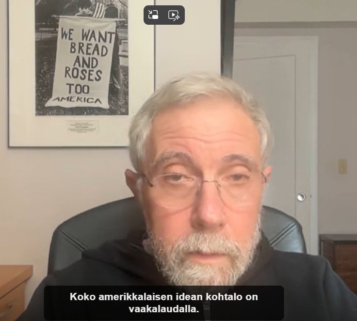 Krugman synkin hetki 20260407