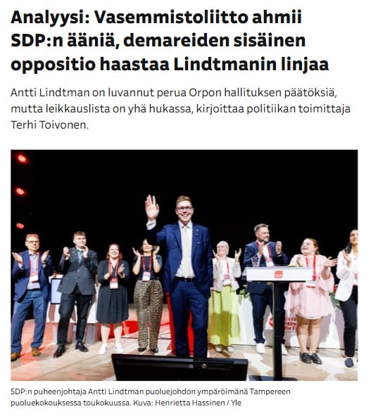 Puoluekannatus analyysi Yle 20260604